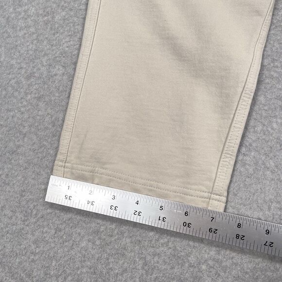 Buck Mason Sweatpants Mens XL Ivory Brushed Loopback French Terry Lounge Pants - Picture 6 of 12